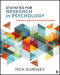 Statistics for Research in Psychology