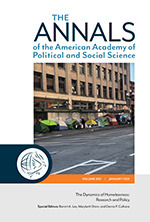 The Dynamics of Homelessness: Research and Policy