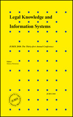 Legal Knowledge and Information Systems