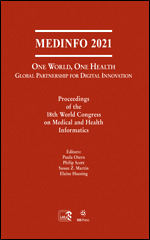 MEDINFO 2021: One World, One Health — Global Partnership for Digital Innovation