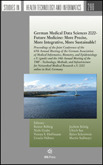 German Medical Data Sciences 2022 - Future Medicine: More Precise, More Integrative, More Sustainable!