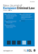 New Journal of European Criminal Law