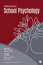 Canadian Journal of School Psychology
