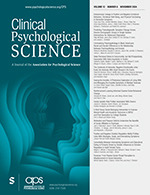 Clinical Psychological Science